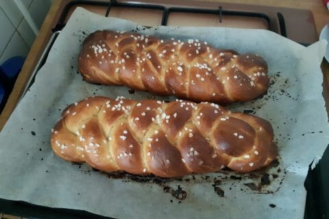 Cliquez pour zoomer ! Brioche tressée à la mie filante Thermomix par Gwen_Ombline