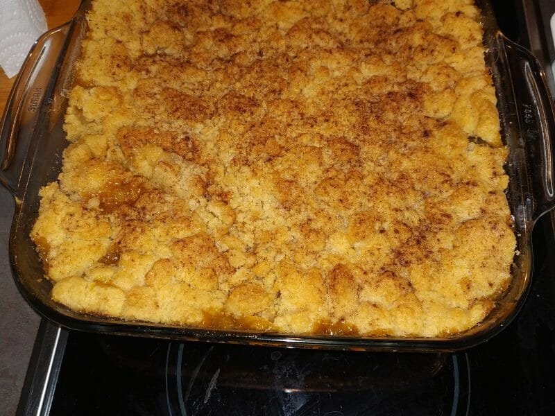 Cliquez pour zoomer ! Crumble aux Pommes Thermomix par Lu0169