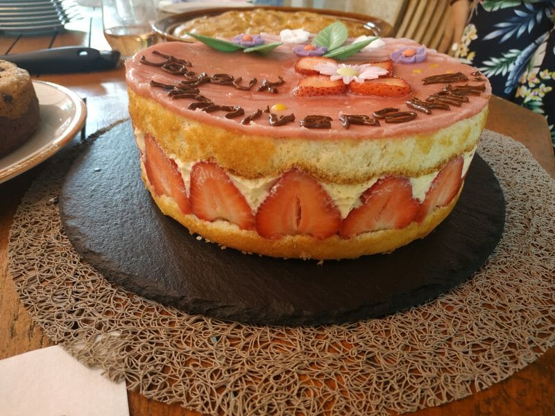 Cliquez pour zoomer ! Fraisier Thermomix par Lu0169