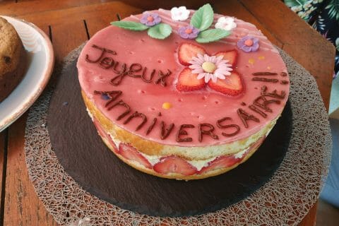 Cliquez pour zoomer ! Fraisier Thermomix par Lu0169