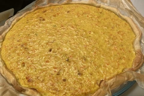 Cliquez pour zoomer ! Tarte courgettes et carottes Thermomix par Tarrin