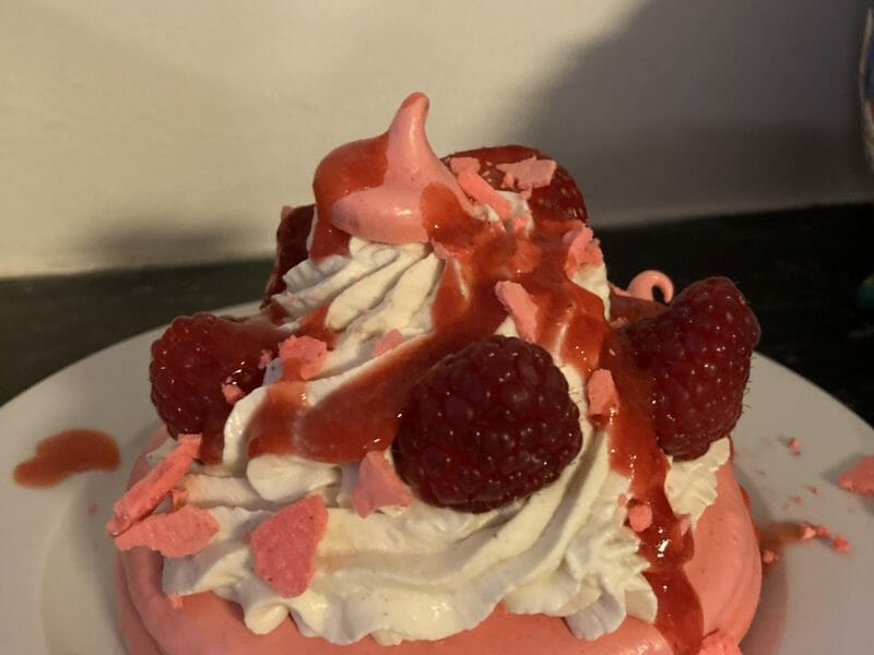 Cliquez pour zoomer ! Mini pavlova aux fraises Thermomix par Tarrin