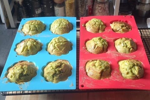Cliquez pour zoomer ! Muffins courgettes et pesto Thermomix par brouskimimi