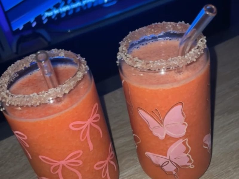 Cliquez pour zoomer ! Cocktail Rose Paradis Thermomix par jennbrnl
