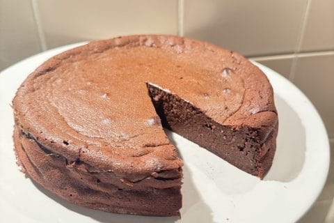 Cliquez pour zoomer ! Gâteau Keto ultra fondant chocolat et mascarpone Thermomix par pierre-louis_7