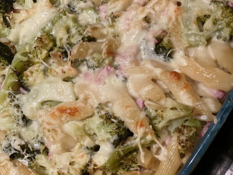 Cliquez pour zoomer ! Gratin de pâtes au brocoli Thermomix par Gwlaaw