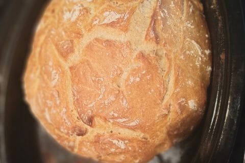 Cliquez pour zoomer ! Pain Cocotte Thermomix par Gwlaaw