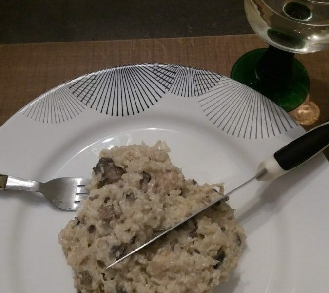 Cliquez pour zoomer ! Risotto poulet et champignons Thermomix par guizmo60