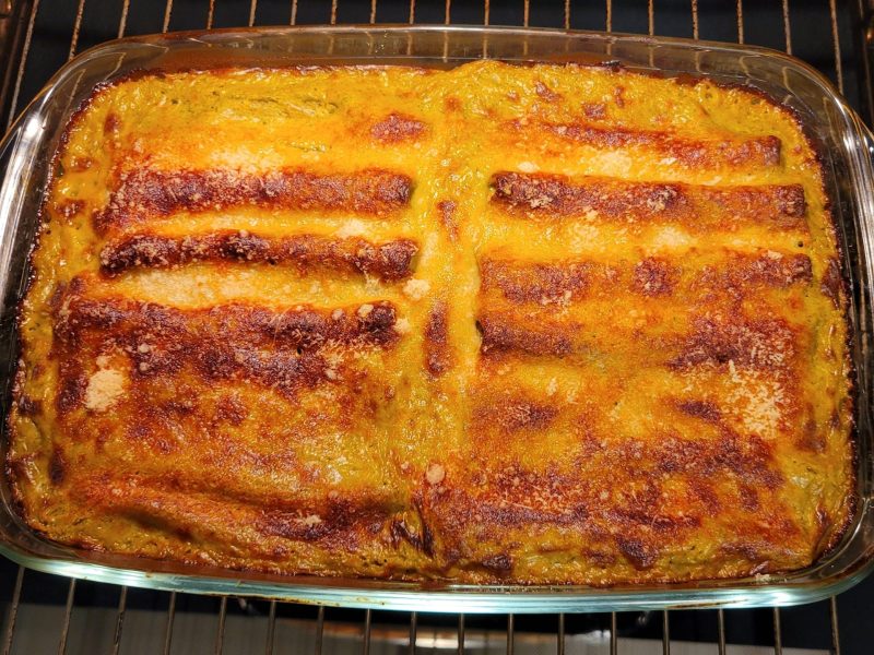 Cliquez pour zoomer ! Cannelloni au thon et à la crème de courgettes Thermomix par Nonette65