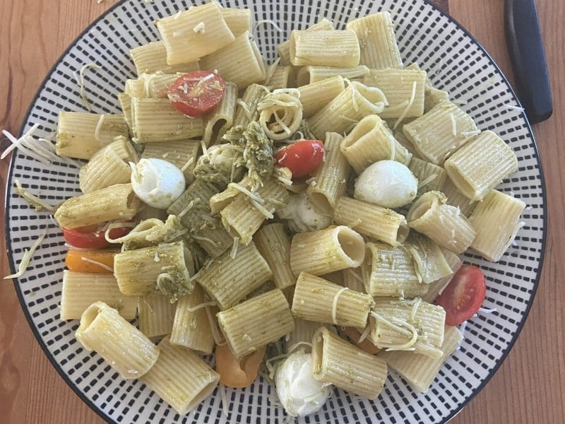 Cliquez pour zoomer ! Salade de pâtes caprese Thermomix par leane_49