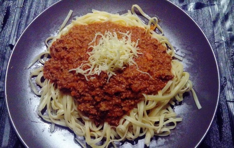 Cliquez pour zoomer ! Spaghettis bolognaise Thermomix par irisbleu