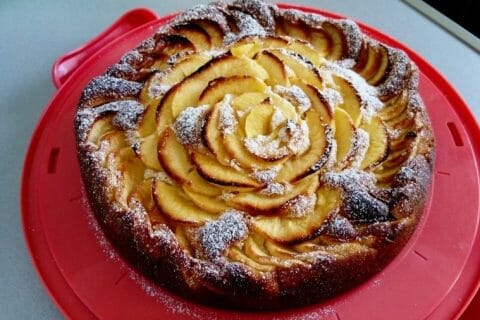 Cliquez pour zoomer ! Gâteau aux pommes et mascarpone Thermomix par irisbleu