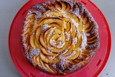 Cliquez pour zoomer ! Gâteau aux pommes et mascarpone Thermomix par irisbleu
