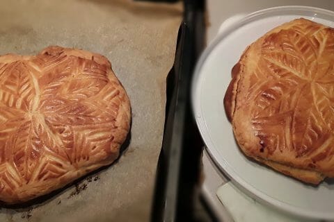Cliquez pour zoomer ! Galette des rois à la frangipane Thermomix par irisbleu