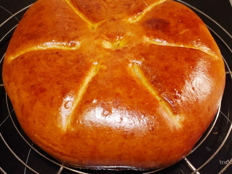 Cliquez pour zoomer ! Pompe de Noël à l’huile d’olive Thermomix par Sandra J-Fox