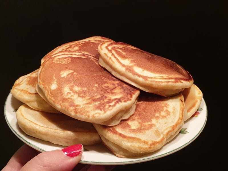 Cliquez pour zoomer ! Pancakes à la banane Thermomix par Akwell