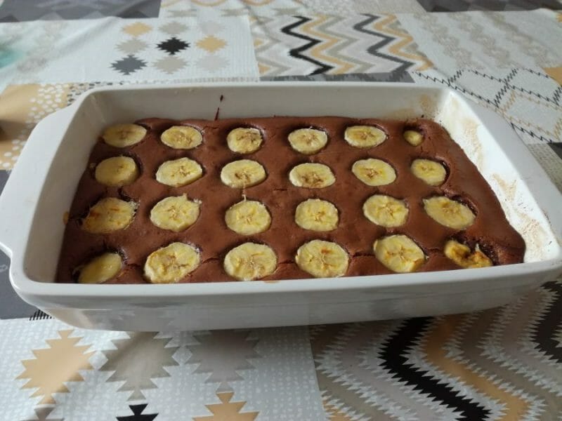 Cliquez pour zoomer ! Brownie fondant choco-banane Thermomix par minielulu