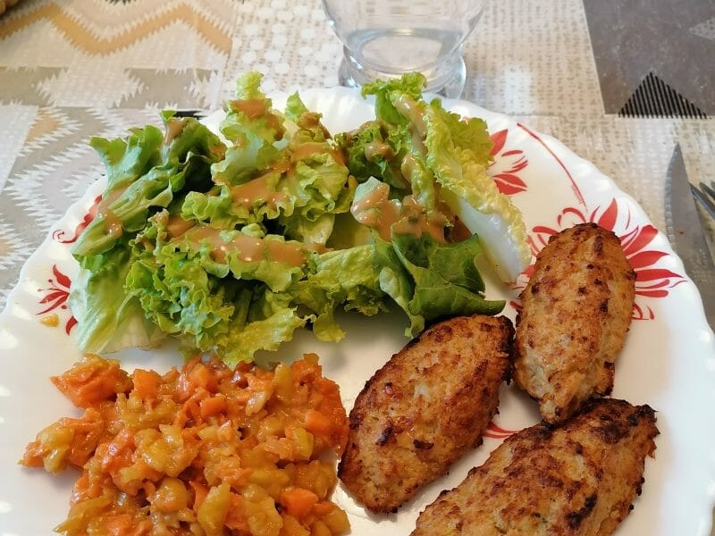 Cliquez pour zoomer ! Croquettes de chou-fleur au jambon cru Thermomix par minielulu