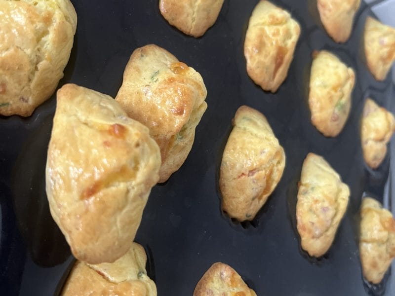 Cliquez pour zoomer ! Madeleines au chorizo Thermomix par debo27300