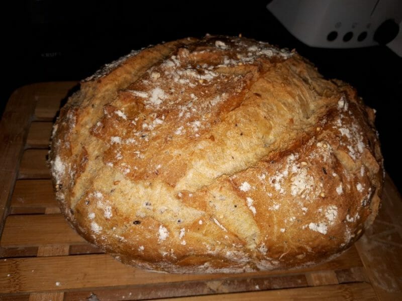 Cliquez pour zoomer ! Pain Cocotte Thermomix par Youna