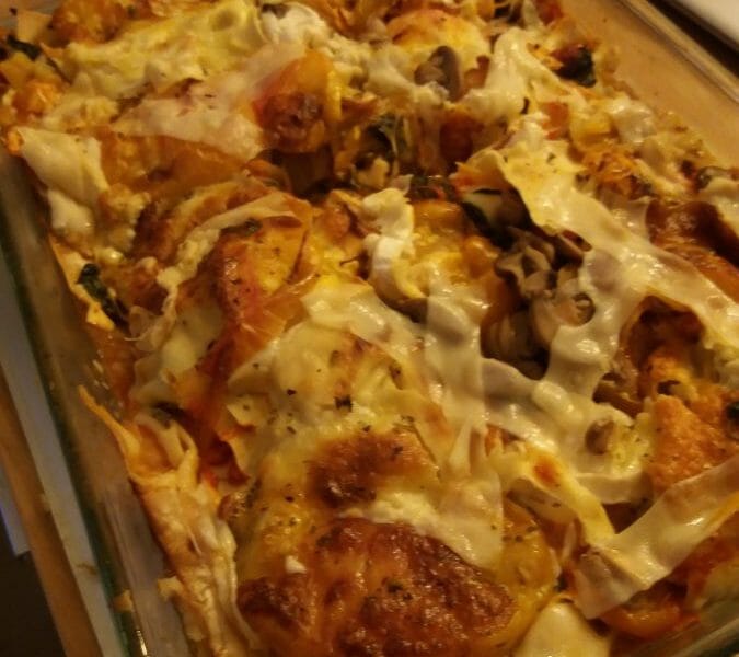Cliquez pour zoomer ! Lasagnes épinards et chèvre Thermomix par Antoine