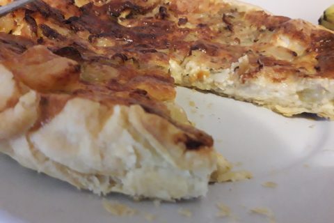 Cliquez pour zoomer ! Tarte à l’ail au Thermomix
