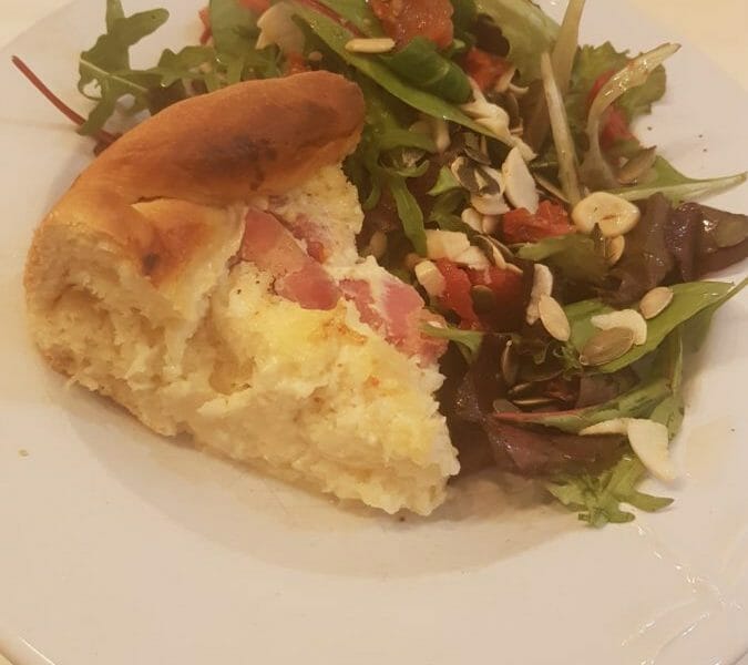 Cliquez pour zoomer ! Zwiebelkuchen – gâteau aux oignons Thermomix par Antoine