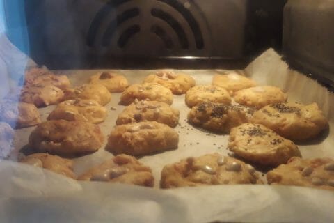Cliquez pour zoomer ! Cookies au chorizo au Thermomix
