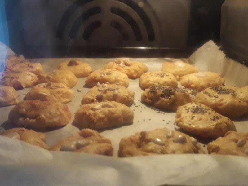 Cliquez pour zoomer ! Cookies au chorizo Thermomix par Antoine