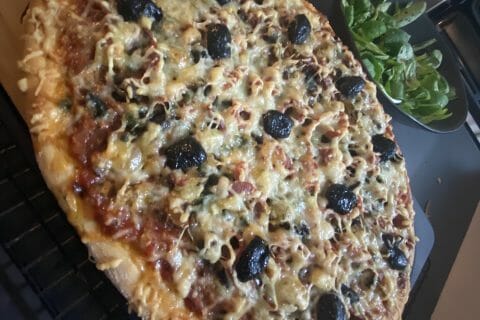 Cliquez pour zoomer ! Pizza Reine au Thermomix