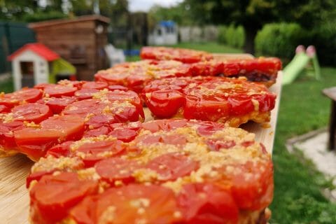 Cliquez pour zoomer ! Tatin de tomates cerises à la tapenade Thermomix par Alex Conseillère Guy Demarle