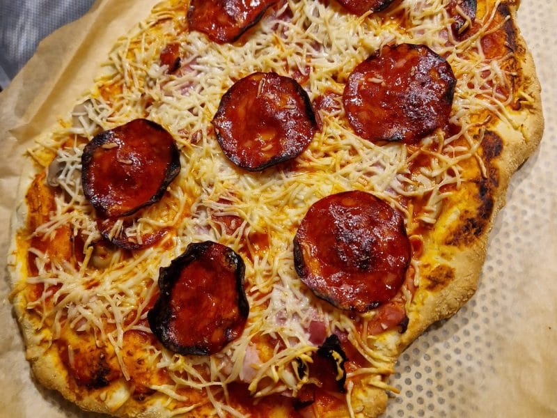 Cliquez pour zoomer ! Pâte à pizza Thermomix par Alex Conseillère Guy Demarle