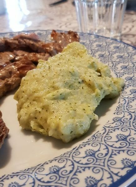 Cliquez pour zoomer ! Purée de brocolis et pommes de terre Thermomix par MymyChoco