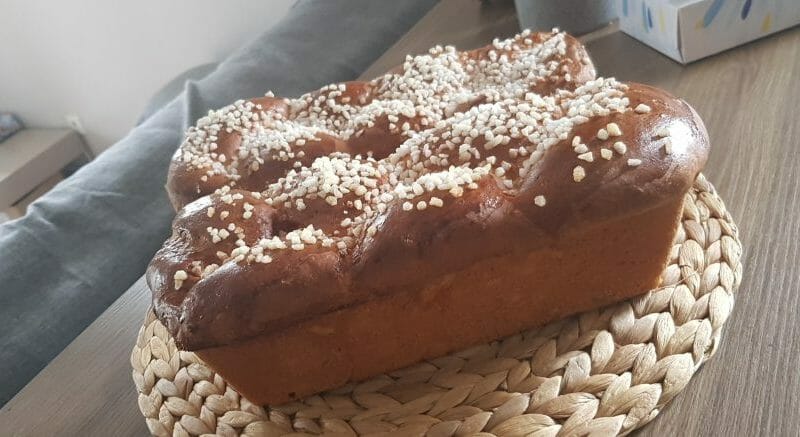 Cliquez pour zoomer ! Brioche tressée à la mie filante Thermomix par MymyChoco