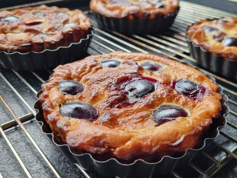 Cliquez pour zoomer ! Clafoutis aux cerises Thermomix par Elsa