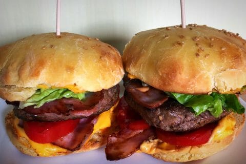 Cliquez pour zoomer ! Pains hamburger au Thermomix