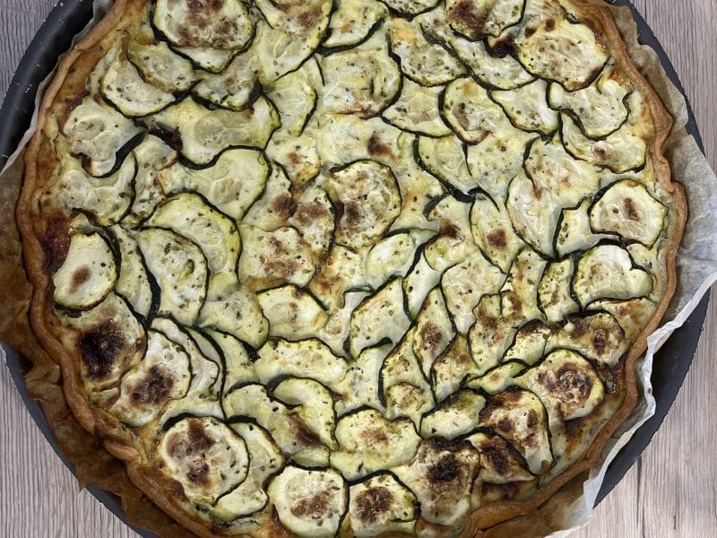 Cliquez pour zoomer ! Tarte courgettes et ricotta Thermomix par nbkhm