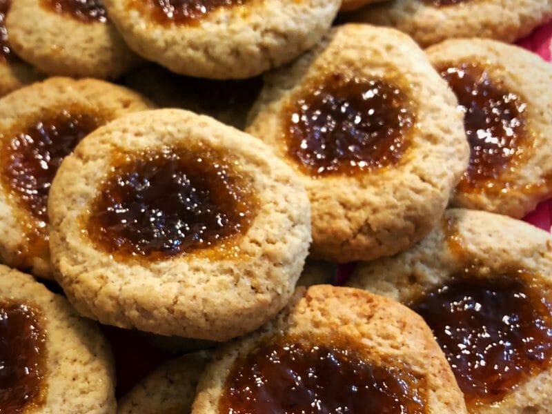 Cliquez pour zoomer ! Biscuits à la confiture – Jam drops Thermomix par nbkhm