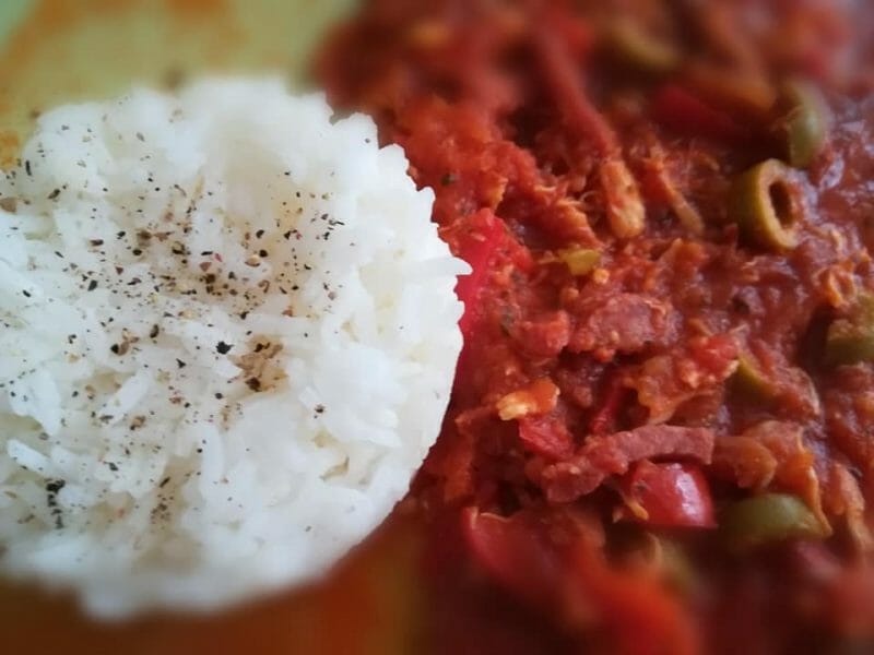 Cliquez pour zoomer ! Sauté de poulet au chorizo Thermomix par Vero9599