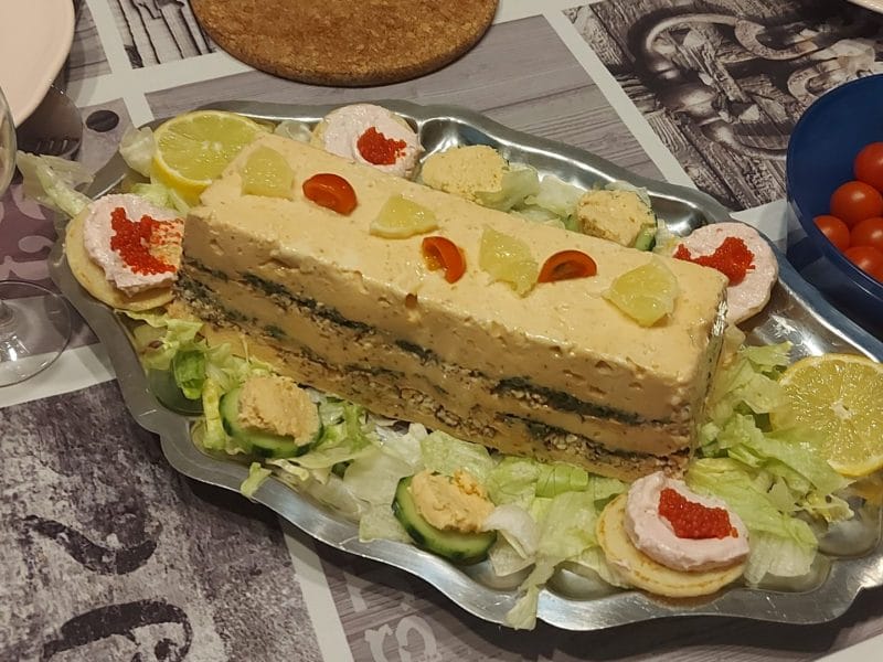 Cliquez pour zoomer ! Terrine de saumon frais et fumé Thermomix par djenv4