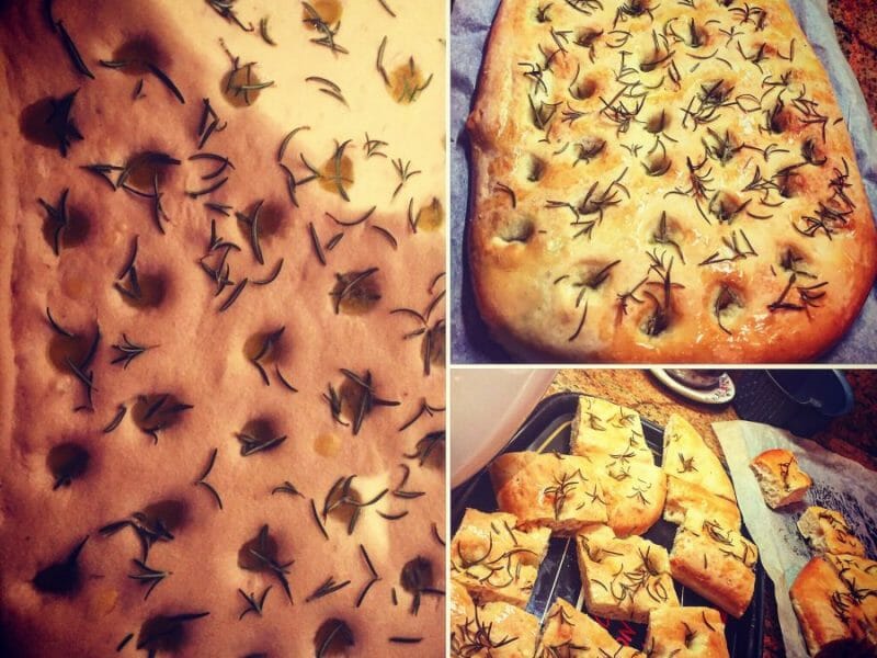 Cliquez pour zoomer ! Focaccia Thermomix par Loutteuh