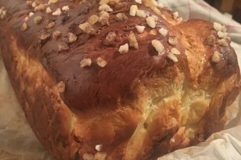 Cliquez pour zoomer ! Brioche tressée à la mie filante Thermomix par Loutteuh