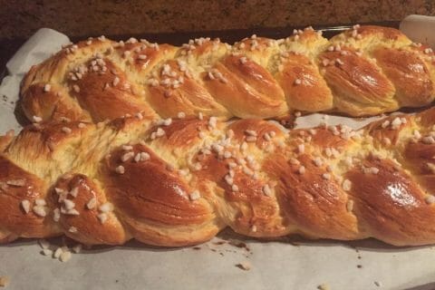 Cliquez pour zoomer ! Brioche tressée à la mie filante Thermomix par Loutteuh