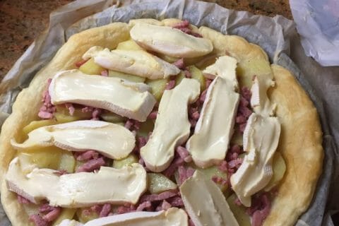 Cliquez pour zoomer ! Tarte aux pommes de terre et lardons Thermomix par Loutteuh