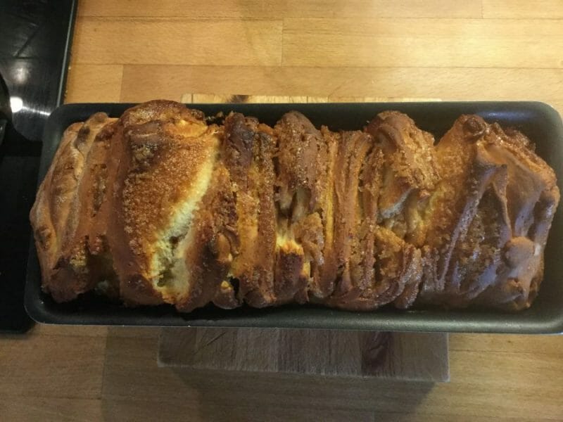 Cliquez pour zoomer ! Brioche à effeuiller à la cannelle Thermomix par Marinageraud