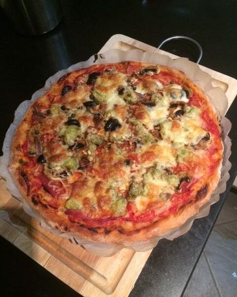 Cliquez pour zoomer ! Pâte à pizza Thermomix par Jukebox78