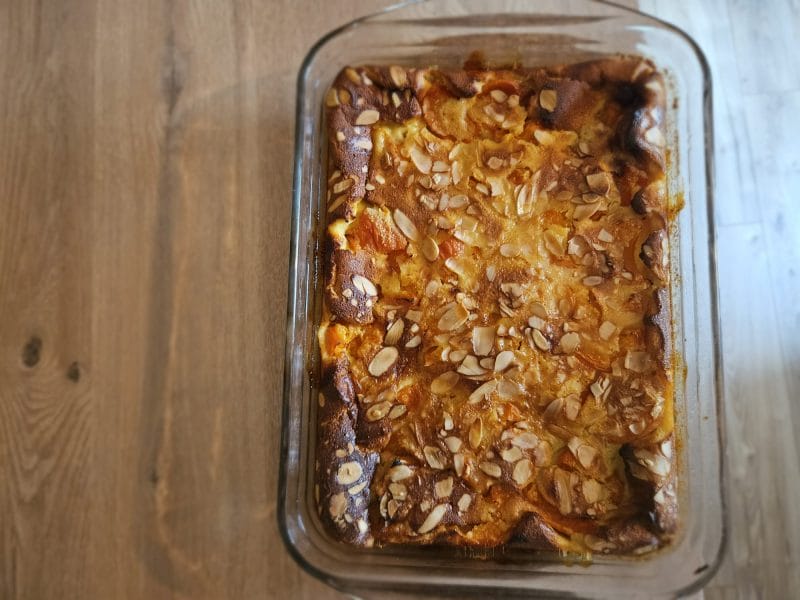 Cliquez pour zoomer ! Clafoutis aux abricots Thermomix par grandemarine