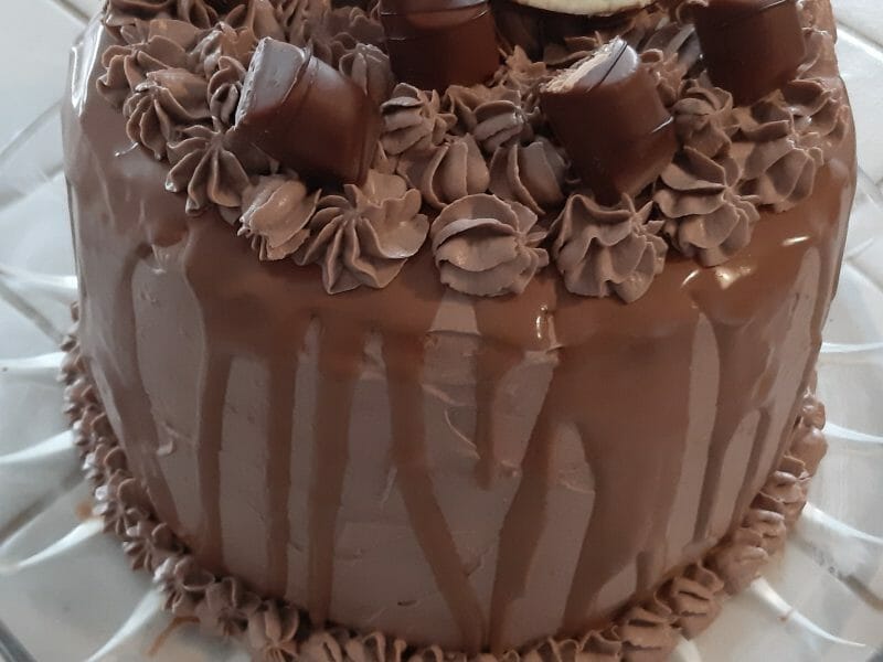 Cliquez pour zoomer ! Layer cake Kinder Bueno Thermomix par lolo07340