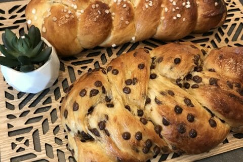 Cliquez pour zoomer ! Brioche tressée à la mie filante Thermomix par Cooky_1