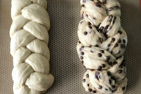 Cliquez pour zoomer ! Brioche tressée à la mie filante Thermomix par Cooky_1